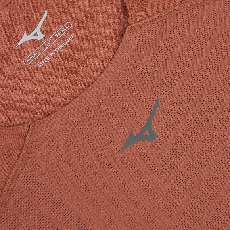Vyriški bėgimo marškinėliai Mizuno Tech Light Tank copper brown 3