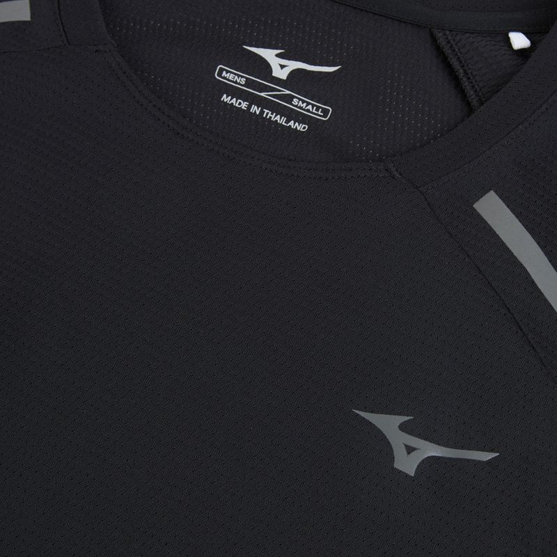 Vyriški bėgimo marškinėliai Mizuno Active DryAeroFlow Tank Top black 3