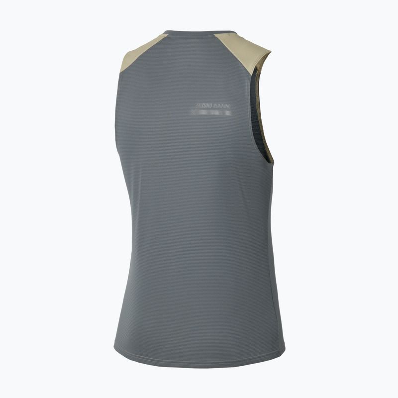 Vyriški bėgimo marškinėliai Mizuno Active DryAeroFlow Tank Top elm 2