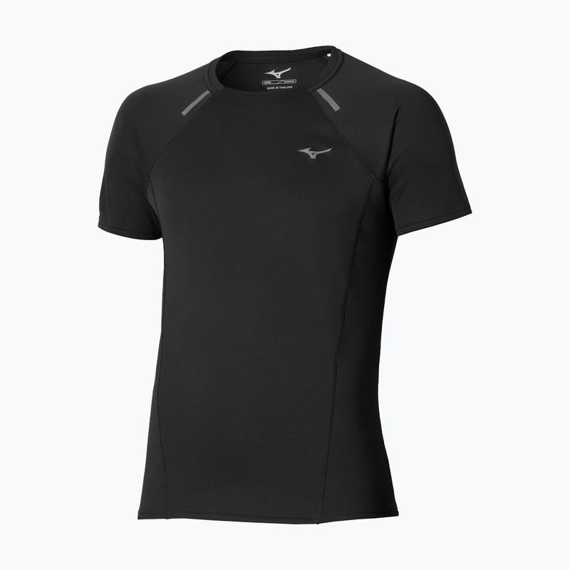 Vyriški bėgimo marškinėliai Mizuno Active DryAeroFlow Tee black 2