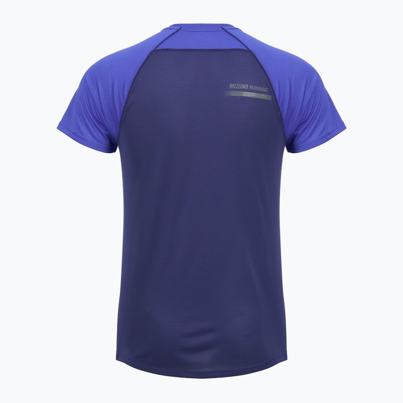 Vyriški bėgimo marškinėliai Mizuno Active DryAeroFlow Tee dazzling blue 2