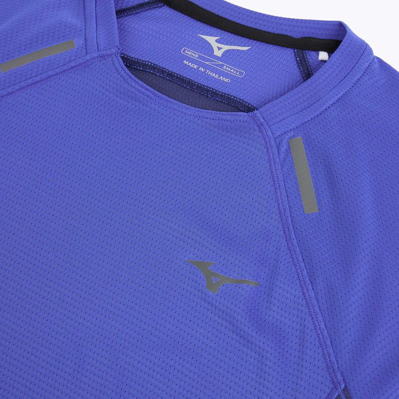 Vyriški bėgimo marškinėliai Mizuno Active DryAeroFlow Tee dazzling blue 3