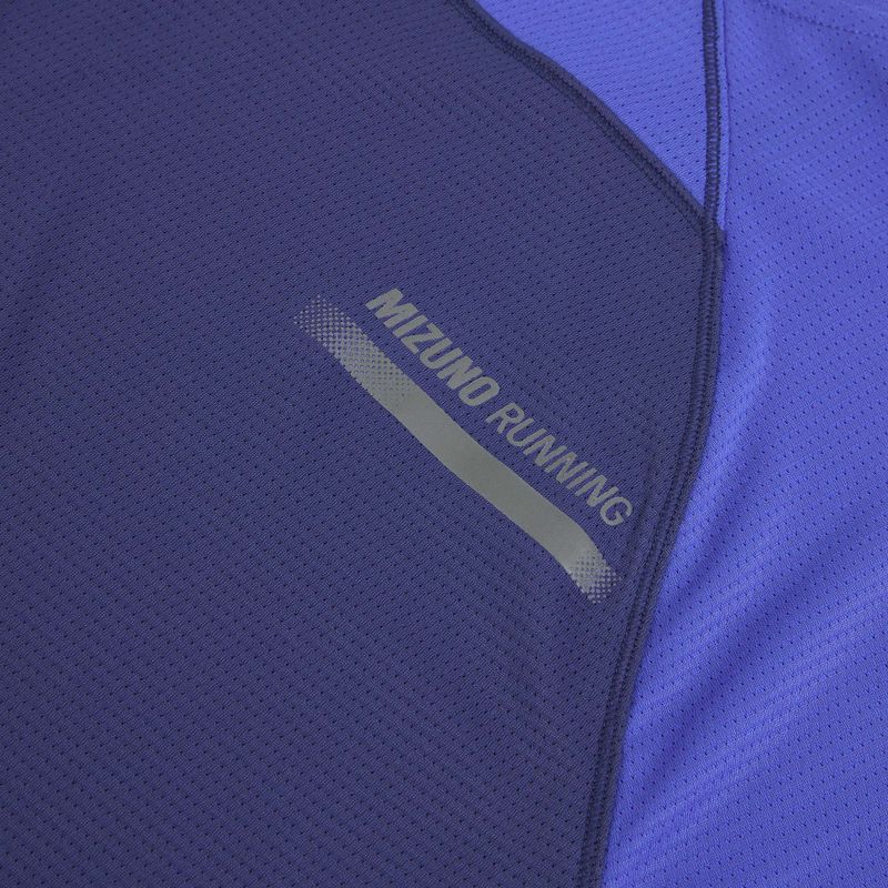 Vyriški bėgimo marškinėliai Mizuno Active DryAeroFlow Tee dazzling blue 4