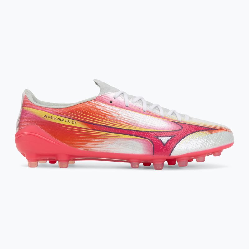 Futbolo batai Mizuno Alfa III Elite AG white/fuchsia purple 2