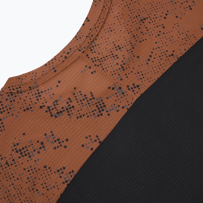 Vyriški bėgimo marškinėliai  Mizuno Active DryAeroFlow Graphic copper brown 4