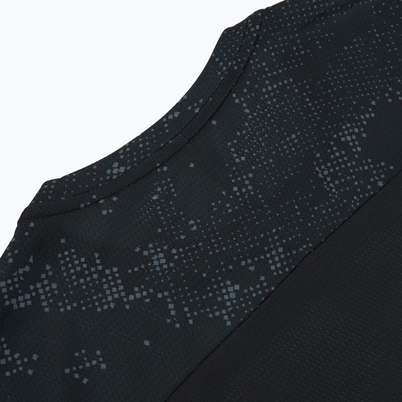 Vyriški bėgimo marškinėliai Mizuno Active DryAeroFlow Graphic black/gray 4