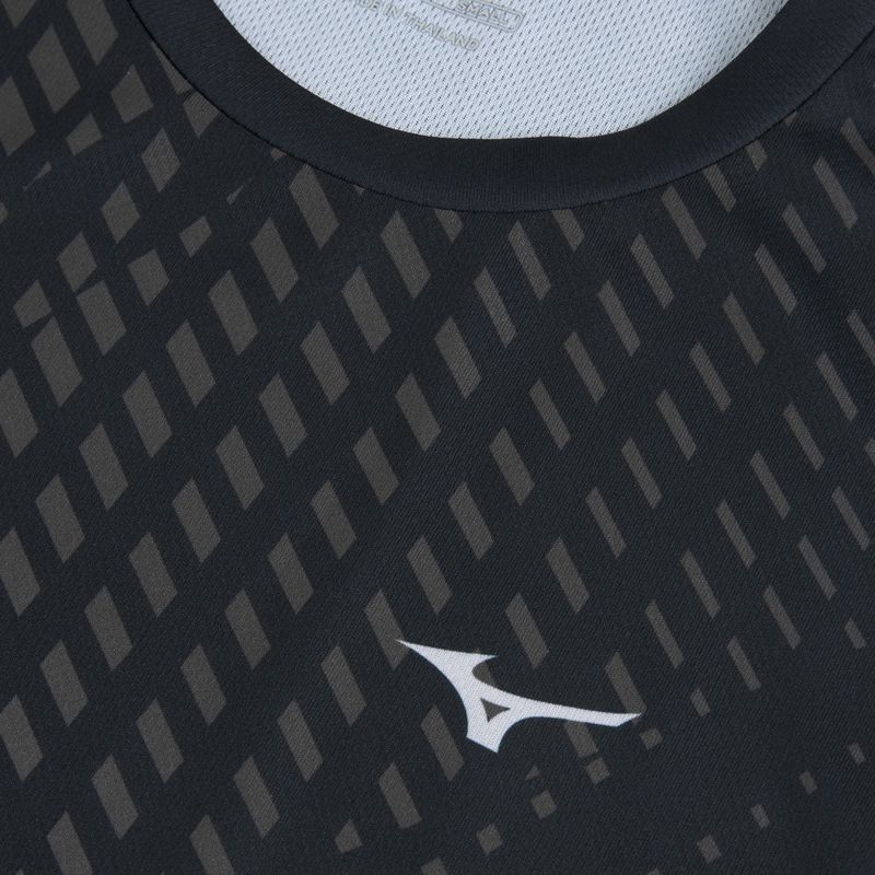 Vyriški bėgimo marškinėliai Mizuno Core Graphic Sleeveless black/gray 3