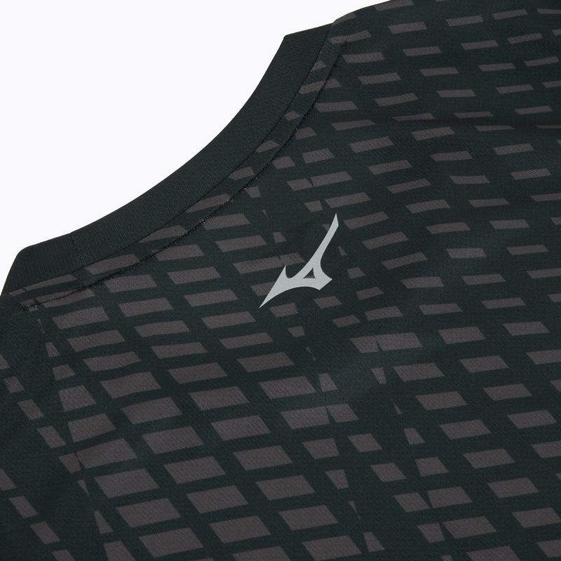 Vyriški bėgimo marškinėliai Mizuno Core Graphic Tee black/gray 4