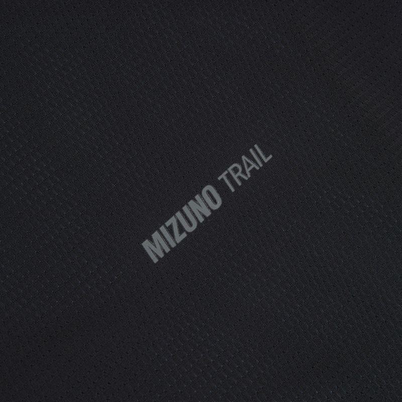 Vyriški bėgimo marškinėliai Mizuno Trail Graphic Tee black 3