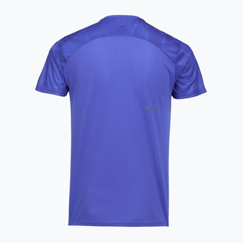 Vyriški bėgimo marškinėliai Mizuno Trail Graphic Tee dazzling blue 2