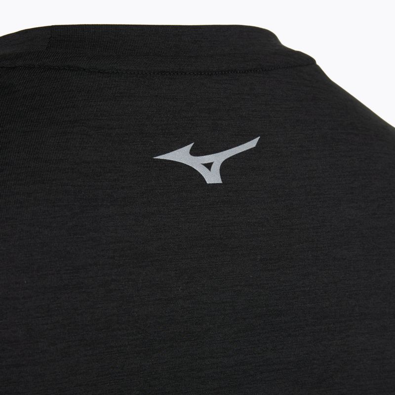 Vyriški bėgimo marškinėliai Mizuno Core Runbird Tee black 4