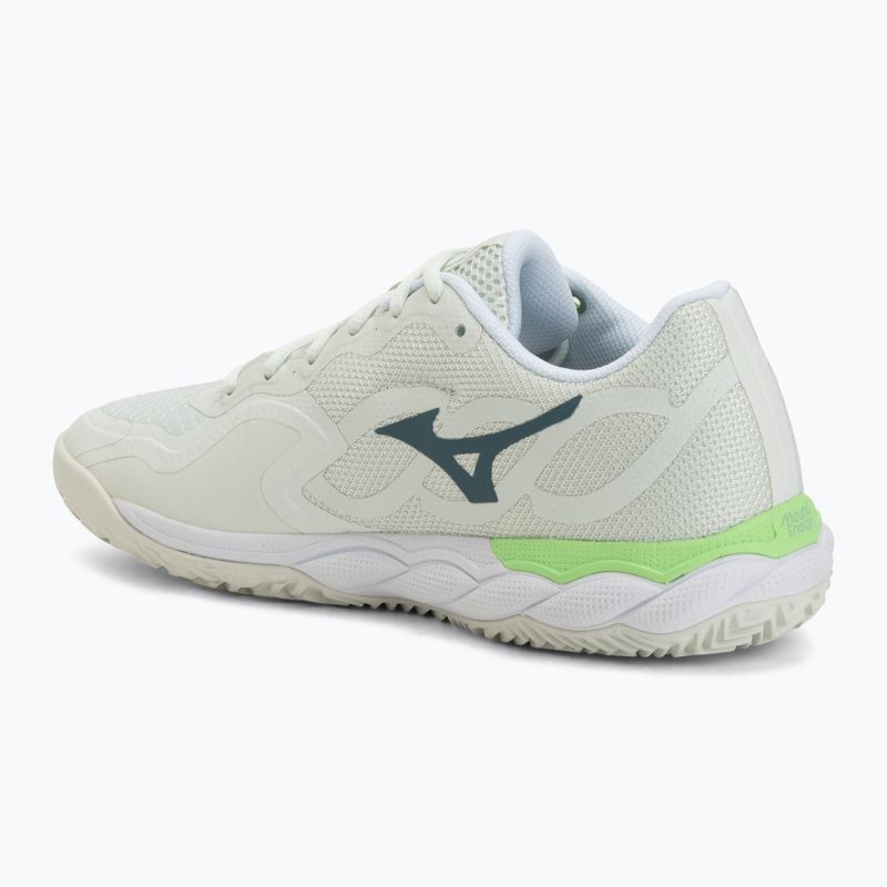 Moteriški padelio batai Mizuno Wave Enforce Court Padel phantom green/white/glowing ap 3
