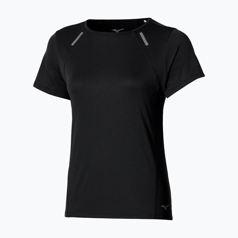 Moteriški bėgimo marškinėliai Mizuno Active DryAeroFlow Tee black 2