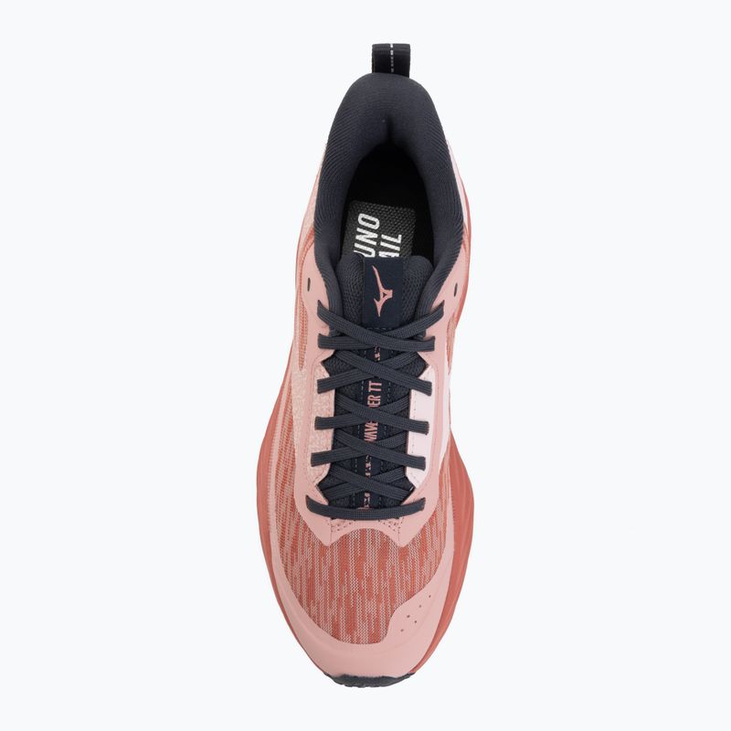 Moteriški bėgimo batai Mizuno Wave Rider TT 3 rose elegance/pinkesque/faded rose 5