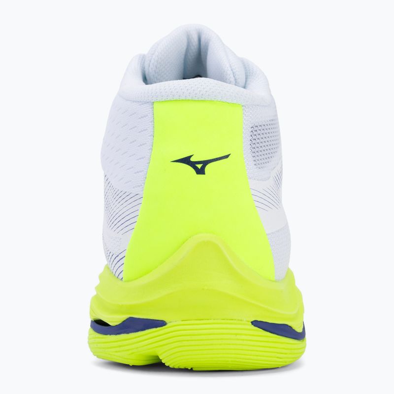 Tinklinio bateliai Mizuno Wave Lightning Pro Mid white/lighting yellow/dazzling blue 6