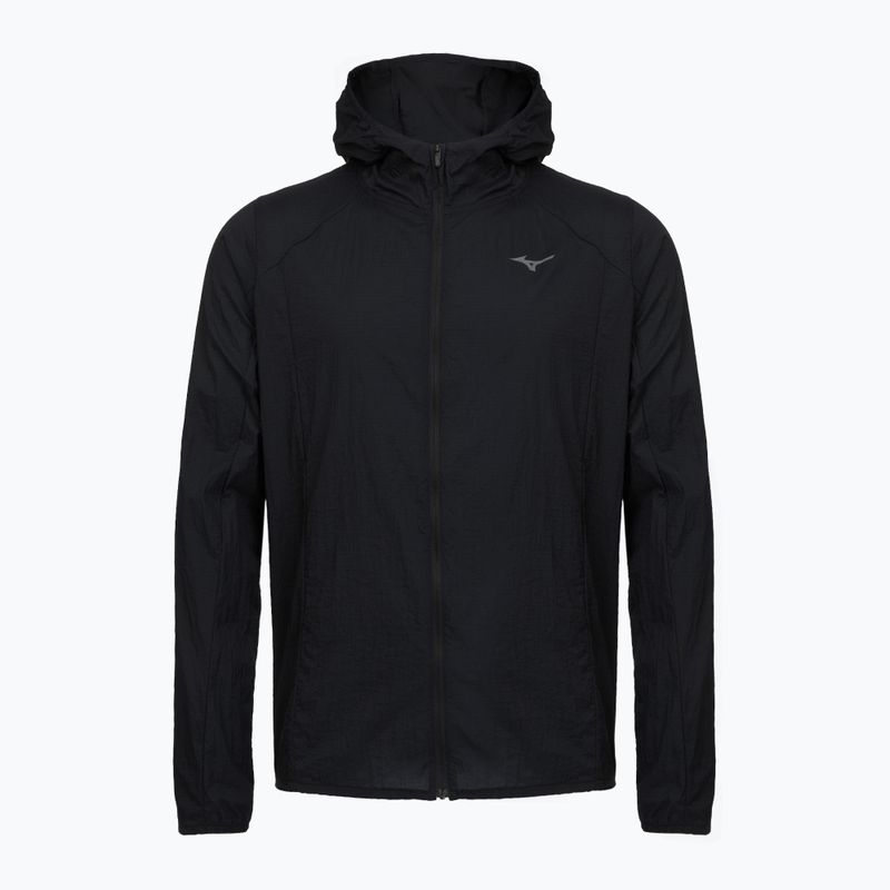 Vyriška bėgimo striukė Mizuno Tech Light Hooded black