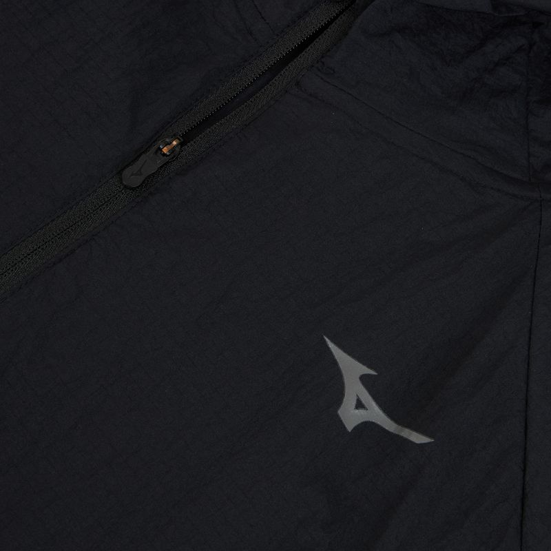 Vyriška bėgimo striukė Mizuno Tech Light Hooded black 3