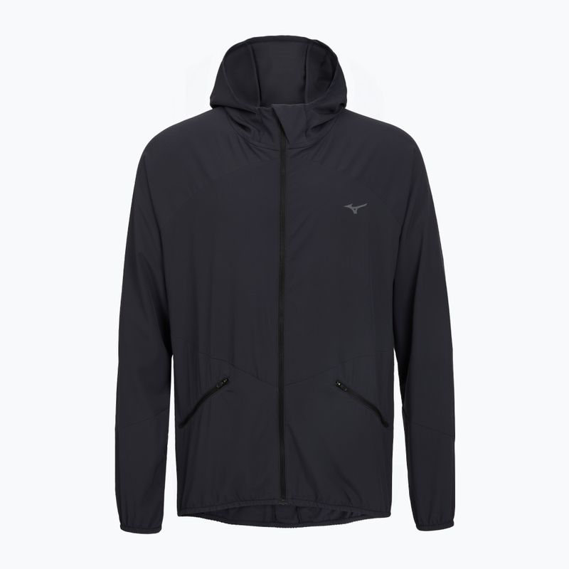 Vyriška bėgimo striukė Mizuno Active Alpha Hooded black 2