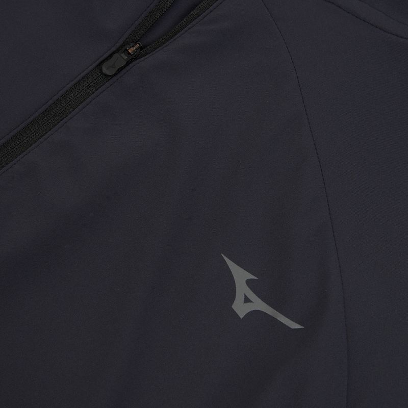 Vyriška bėgimo striukė Mizuno Active Alpha Hooded black 4