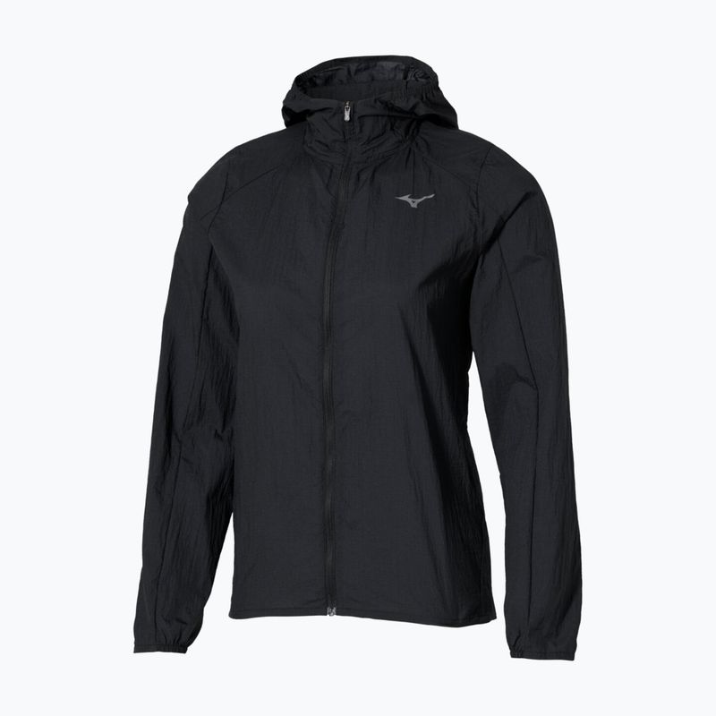 Moteriška bėgimo striukė Mizuno Tech Light Hooded Jacket black 3