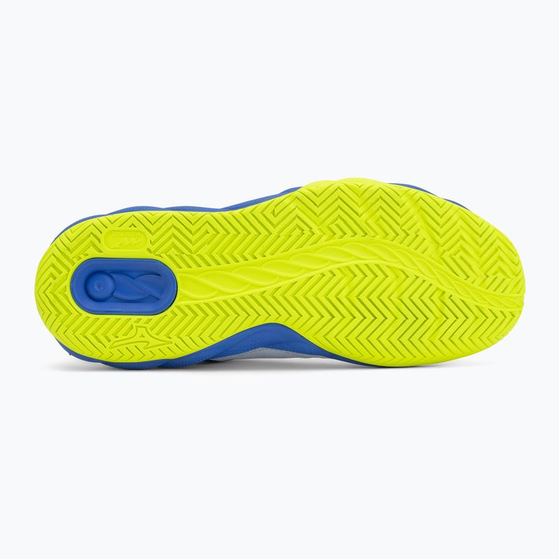 Vyriški teniso batai Mizuno Wave Enforce Court AC white/dazzling blue/lightning 4