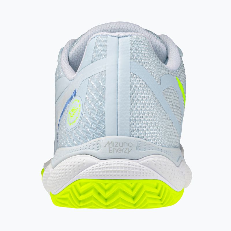 Moteriški teniso batai Mizuno Wave Enforce Court CC W ice water/lightning yellow/ancient 3
