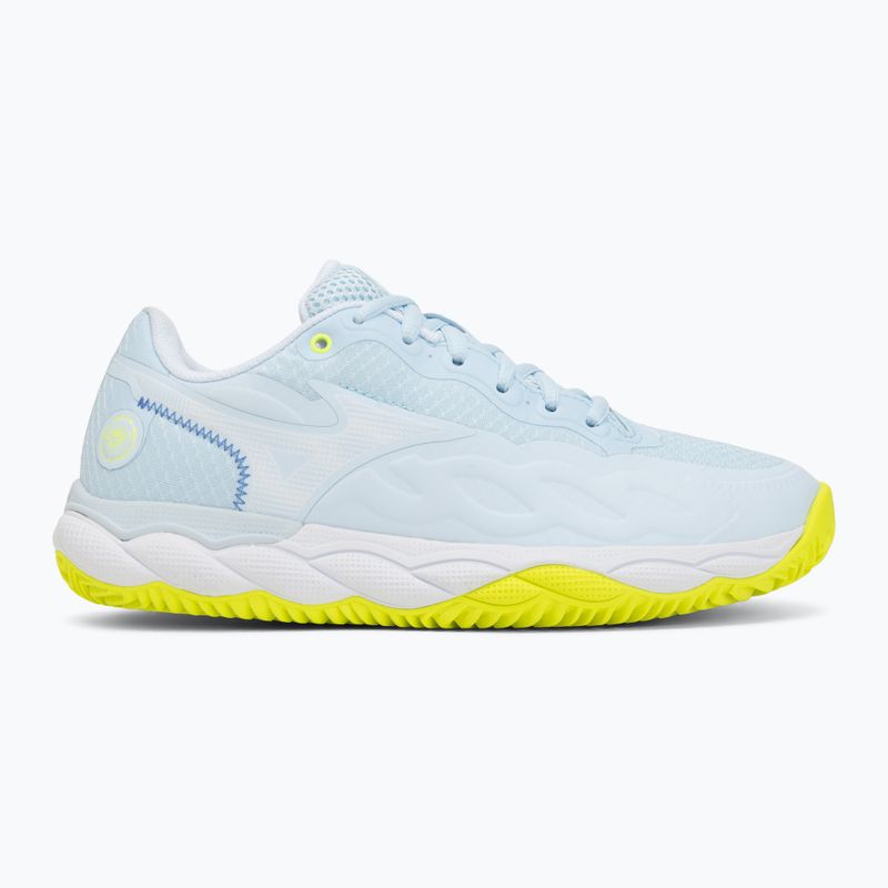 Moteriški teniso batai Mizuno Wave Enforce Court CC W ice water/lightning yellow/ancient 2