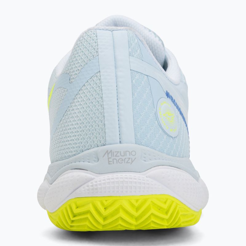 Moteriški teniso batai Mizuno Wave Enforce Court CC W ice water/lightning yellow/ancient 6