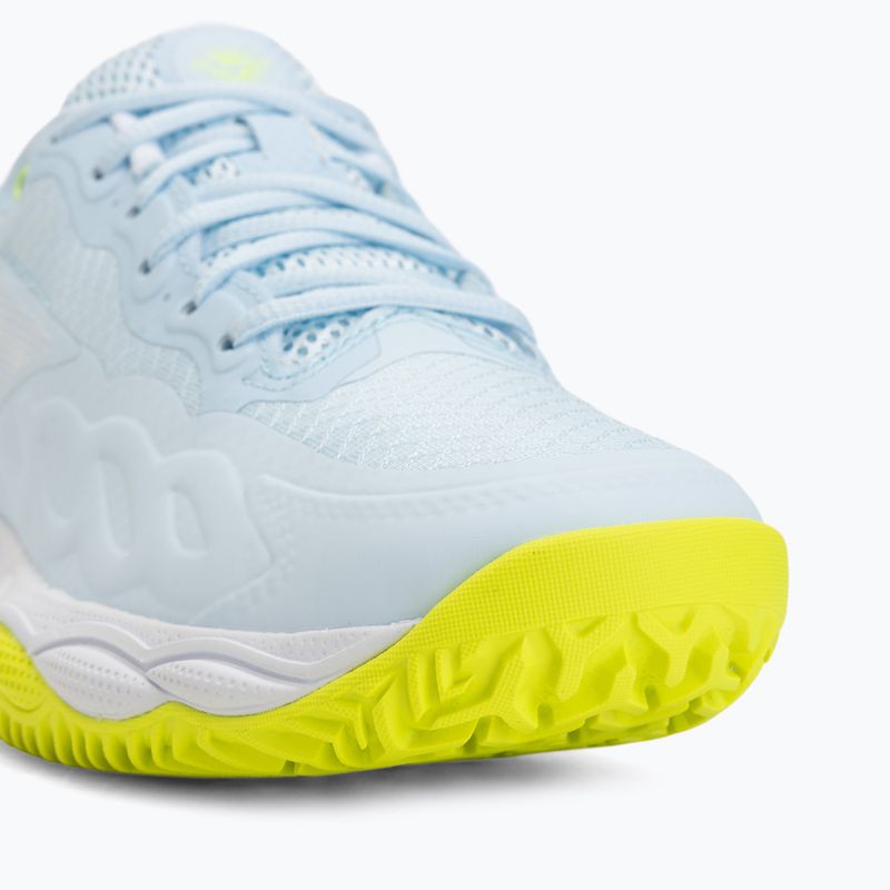 Moteriški teniso batai Mizuno Wave Enforce Court CC W ice water/lightning yellow/ancient 7