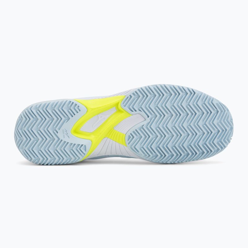 Moteriški teniso batai Mizuno Wave Exceed Court CC W ice water/lightning yellow/anc 4