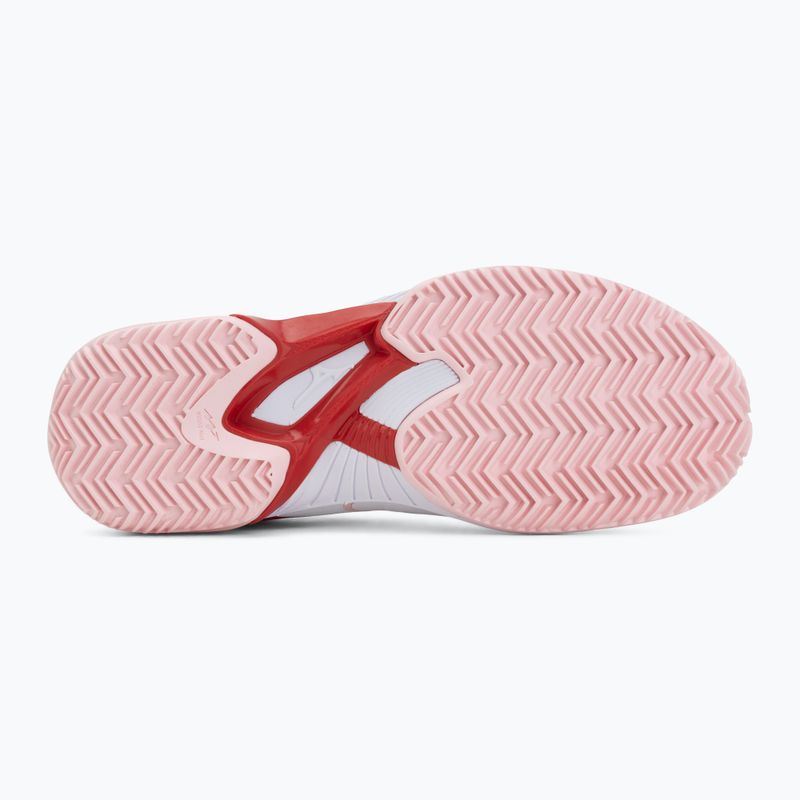Moteriški teniso batai Mizuno Wave Exceed Court CC W white/pinkesque/barbados cherr 4