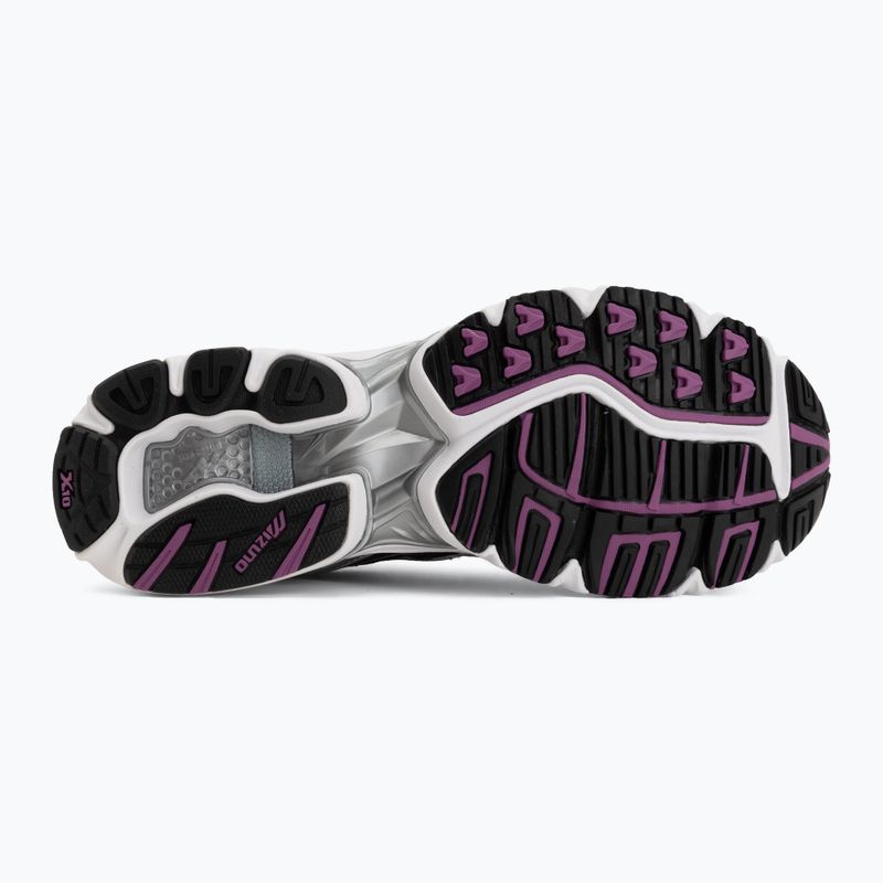 Batai Mizuno Wave Rider 10 snow white/black/slate 4