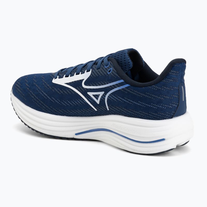 Vyriški bėgimo batai Mizuno Wave Rider 29 estate blue/white/lightning yellow 3