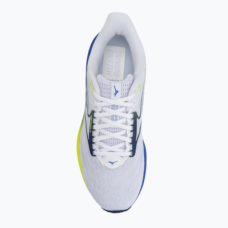 Vyriški bėgimo batai Mizuno Wave Rider 29 estate blue/white/lightning yellow 5