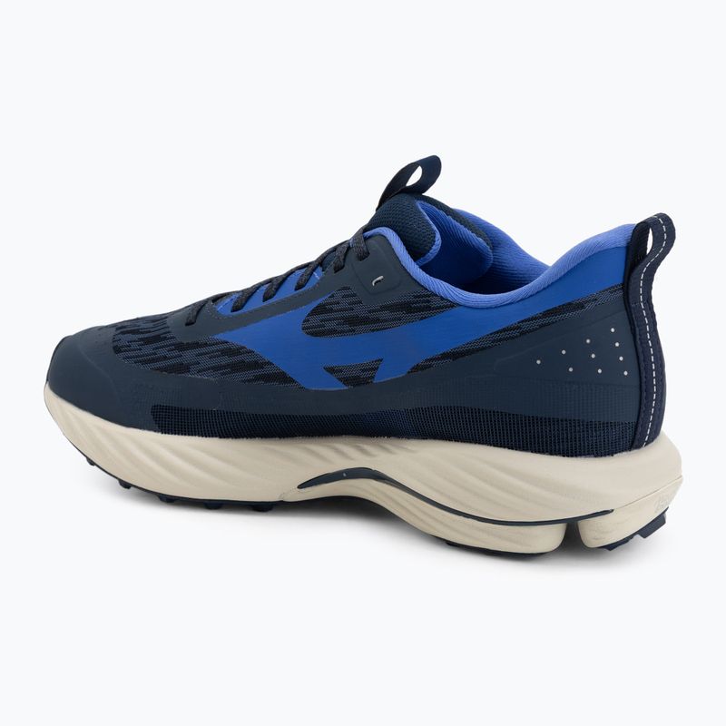 Vyriški bėgimo batai Mizuno Wave Rider TT 3 dress blues/dazzling blue/lightning yellow 3