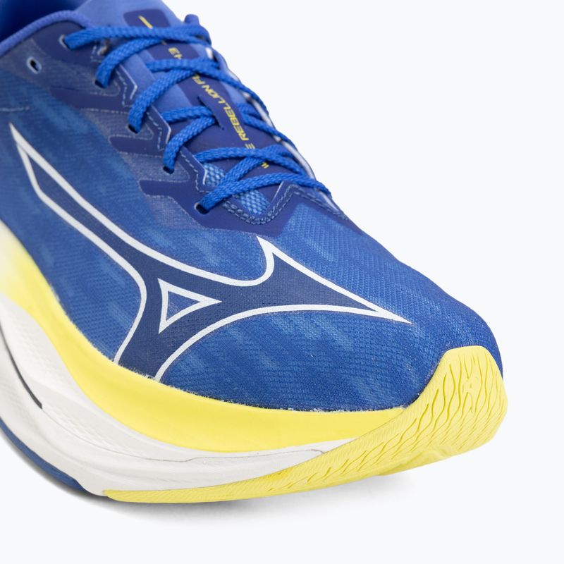 Vyriški bėgimo batai Mizuno Wave Rebellion Flash 3 dazzling blue/surf the web/fortune yellow 7