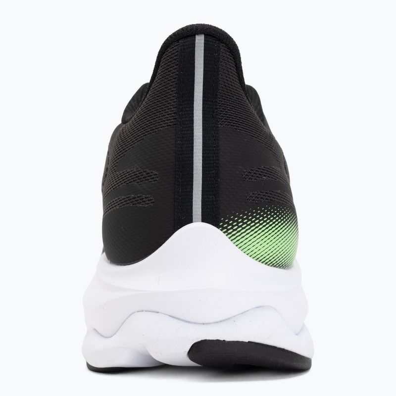 Vyriški bėgimo batai Mizuno Wave Serene 2 black/silver/glowing apple 6
