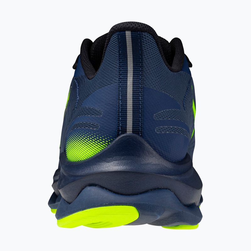 Vyriški bėgimo bateliai Mizuno Wave Serene 2 GTX estate blue/lightning yellow 10