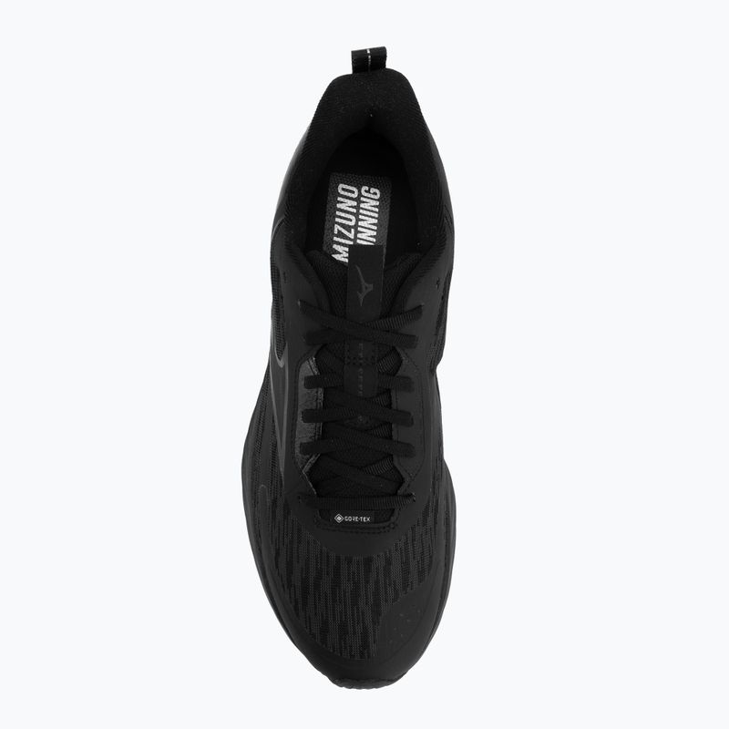 Vyriški bėgimo batai Mizuno Wave Rider GTX 3 black/black/black sand 5