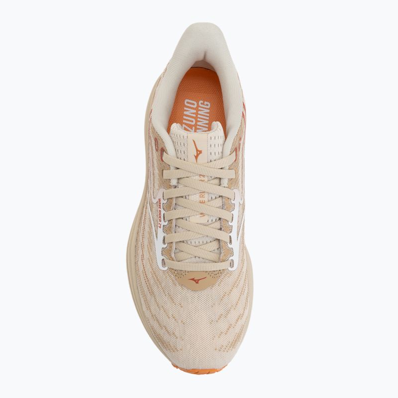 Moteriški bėgimo bateliai Mizuno Wave Rider 29 summer sand/white/autumn sunset 5