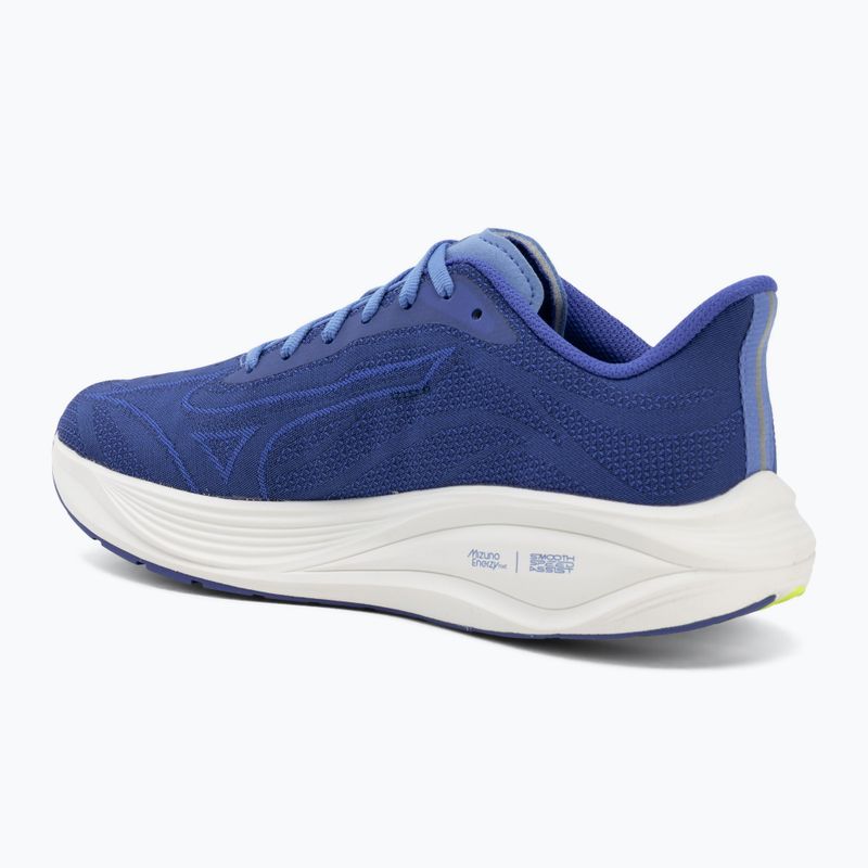 Moteriški bėgimo bateliai Mizuno Neo Cosmo dazzling blue/white/lightning yellow 3