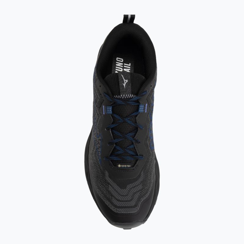 Vyriški bėgimo batai Mizuno Wave Daichi 9 GTX black/dress blues/black sand 5