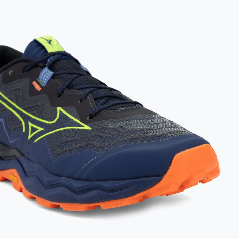 Vyriški bėgimo batai Mizuno Wave Daichi 9 estate blue/lightning yellow 7