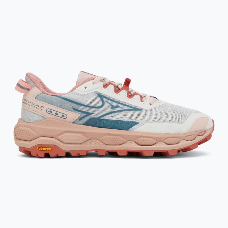 Moteriški bėgimo batai Mizuno Wave Mujin 11 snow white/larkspur/faded rode 2