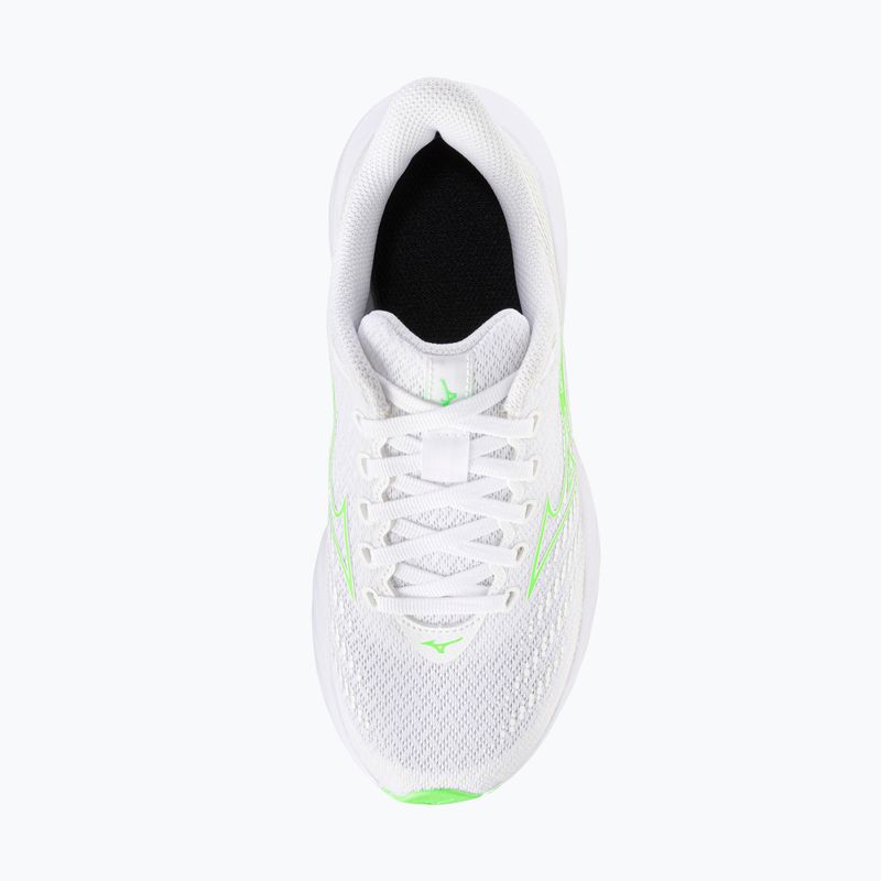 Vaikiški bėgimo bateliai Mizuno Enerzy Rider Jr white/glowing apple 5