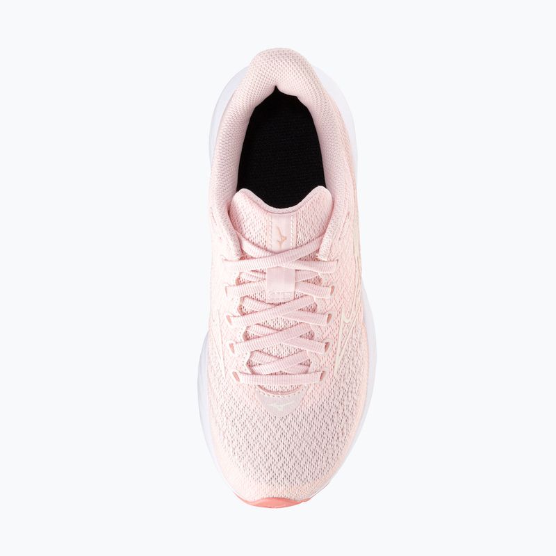 Vaikiški bėgimo bateliai Mizuno Enerzy Rider Jr pinkesque/silver 5