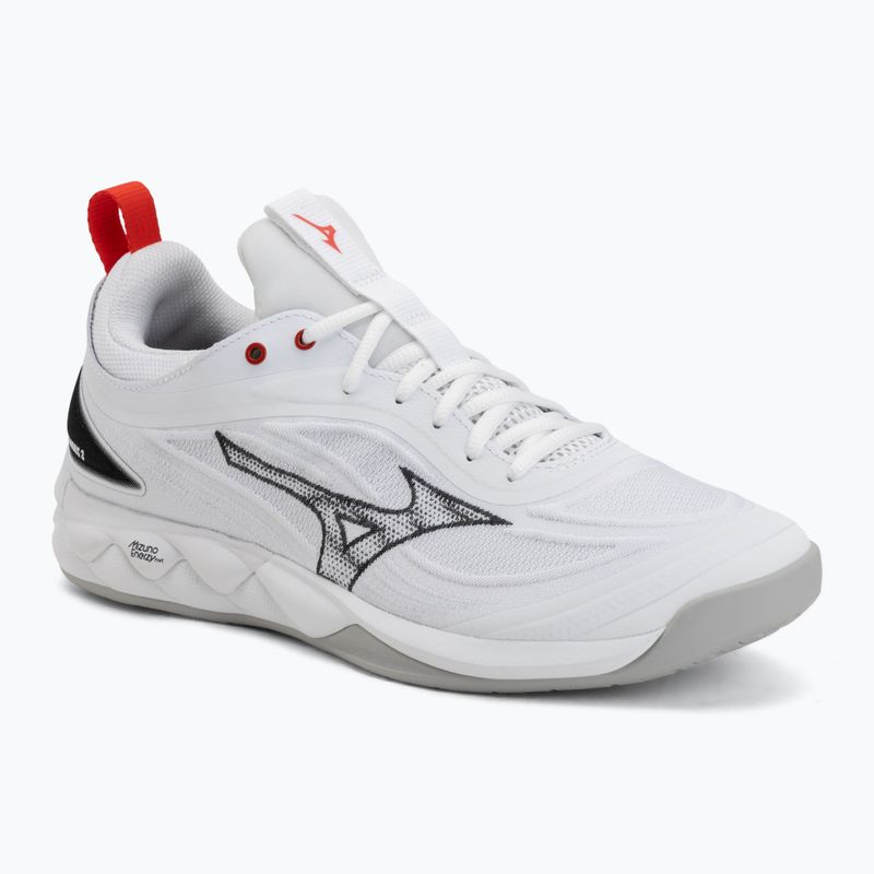Tinklinio bateliai Mizuno Wave Luminous 3 white/black/fiery red
