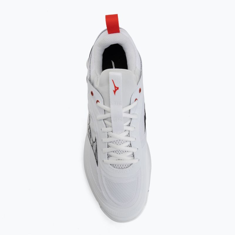 Tinklinio bateliai Mizuno Wave Luminous 3 white/black/fiery red 5