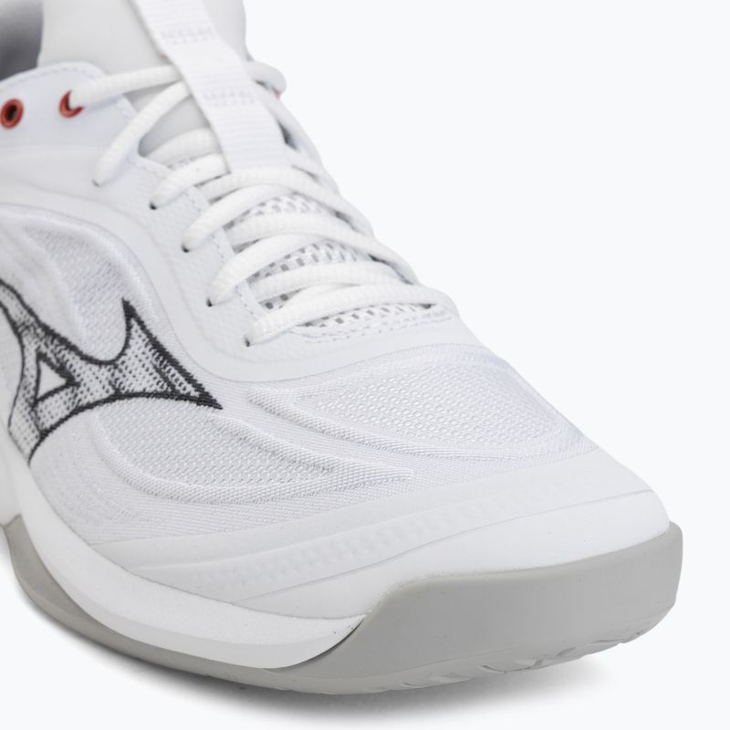 Tinklinio bateliai Mizuno Wave Luminous 3 white/black/fiery red 7