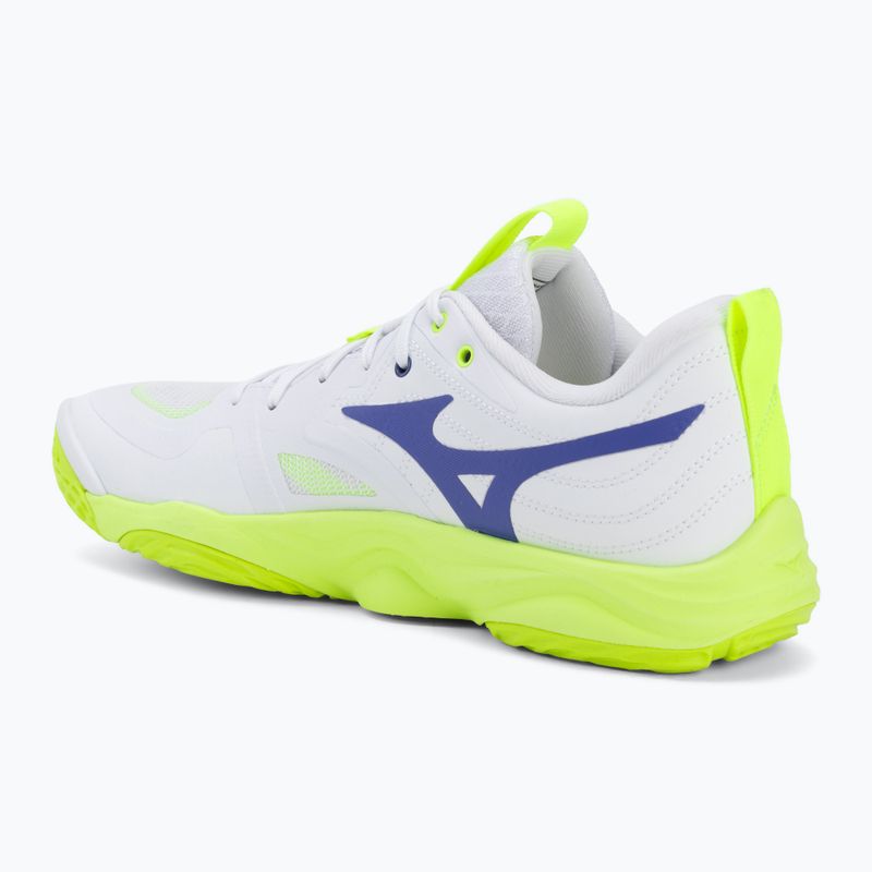Tinklinio bateliai Mizuno Wave Momentum Elite white/lightning yellow/dazzling blue 3